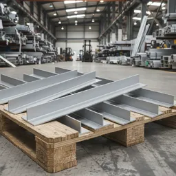 Алюминиевый тавр на складе